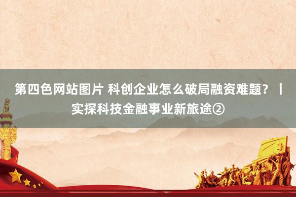 第四色网站图片 科创企业怎么破局融资难题？丨实探科技金融事业新旅途②
